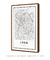 Quadro Decorativo Mapa de Lyon - comprar online