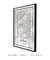 Quadro Decorativo Mapa de Lyon - loja online