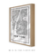 Quadro Decorativo Mapa de Nova York