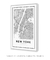Imagem do Quadro Decorativo Mapa de Nova York