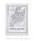 Quadro Decorativo Mapa de Porto Alegre - Meu Mapa