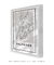 Quadro Decorativo Mapa de Salvador - loja online