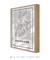 Quadro Decorativo Mapa de Salvador