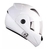 Capacete EBF E8 N°58 Solid Branco Brilhante