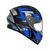 Capacete XT FF526 N 58 Preto e Azul Xtroy
