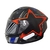 Capacete XT FF526 Cosmic N 60 Preto e Vermelho Xtroy