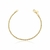 Pulseira em malha cordão baiano lisa 3mm - comprar online