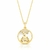 Gargantilha Com Pingente Signo Escorpião Em Madrepérola E Zircônia - comprar online