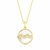 Gargantilha Com Pingente Signo Aquario Em Madrepérola E Zircônia - comprar online
