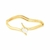 Bracelete Gota Cristal Fecho Click Folheado A Ouro - comprar online