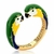 Bracelete Papagaio Folheado A Ouro - comprar online