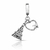 Berloque Torre Eiffel Com Coração Prata 925 - comprar online