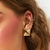 Piercing Fake Com Zircônias Folheada A Ouro na internet