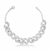 Pulseira Elos Cravejado De Zircônias Prata 925 - comprar online