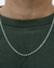 Corrente Masculina Elos Retangulares 1x1 em Prata 925 - comprar online