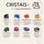 Kit Pedras Roladas Cristais 100% Naturais 20 Unidades na internet
