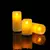 Velas de carga USB led decorativo, 1 ou 3 peças, controle remoto na internet