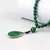 Natural malaquita pedra frisado colares e pulseiras - comprar online