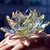 Estatueta de flor de lótus de cristal - loja online