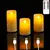 Velas de carga USB led decorativo, 1 ou 3 peças, controle remoto - comprar online