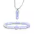 Pulseira e colar de lápis-lazúli natural 2 tamanhos - loja online