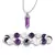 Pulseira e colar de lápis-lazúli natural 2 tamanhos - comprar online