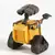 Wall-E Robô Figure Coleção, 6cm, 10cm,