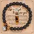 Conjunto ametista coluna hexagonal colar e pulseira na internet