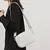 Bolsas de luxo para mulheres, bolsas de ombro monocromáticas na internet