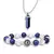 Pulseira e colar de lápis-lazúli natural 2 tamanhos - Era Zen 8