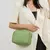 Bolsas de luxo para mulheres, bolsas de ombro monocromáticas - comprar online