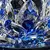 Estatueta de flor de lótus de cristal na internet