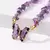Colar borboleta de cristal natural - comprar online