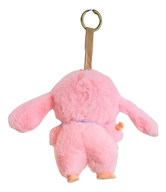 Boneco Labubu Com Roupa De Stitch Chaveiro - Pinezi Art