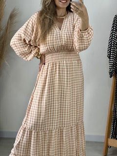 Vestido Bia Manga longa - Simetria