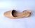 Aurora - Slingback Bicolor Nude Bico Redondo - Shop Nalla