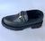 Betina - Mocassim Preto Tratorado - Shop Nalla