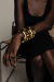 BRACELETE MAXI ESSENCIA DOURADO - loja online