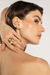 BRINCO EAR CUFF CRAVEJADO JARDIM DOURADO na internet