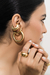 BRINCO EAR HOOK CIRCULAR DOURADO - loja online