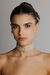 LENÇO COM BROCHE PRIMAL DOURADO