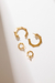 BRINCO ARGOLA FINA ESSENCIA DOURADO - comprar online