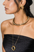 CHOKER ARO CIRCULAR DOURADO - comprar online