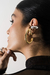BRINCO EAR HOOK MAXI CIRCULAR DOURADO - loja online