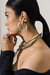 CHOKER ARO CIRCULAR DOURADO na internet