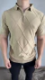 POLO TRICOT TEXTURIZADA KHAKI on internet