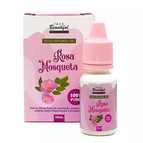 Óleo Natural de Rosa Mosqueta 10ml Face Beautiful