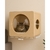 Casinha Suspensa para Gatos MDF Alto Padrão – Nicho de Parede Moderno com Visor Acrílico e Almofada na internet