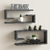 Nichos Industrial kit c/ 04 Moderno Para Livros e Decorações Alto Nível de Acabamento MDF na internet