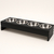 Comedouro Bebedouro Cachorro Gato MDF c/ 04 Tigelas Inox Luxo Enviamos Montado na internet